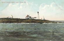 Wood Island - Postcard