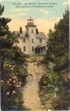 color illustrated postcard