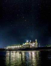 Big Dipper over the lighthouse