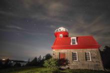 Big Dipper over the lighthouse
