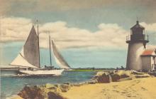 color illustrated postcard