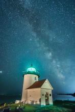 close up of the lighthouse
