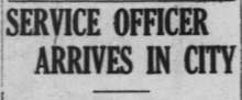 headline of article
