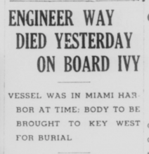 headline of article