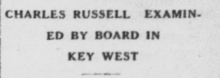 headline of article