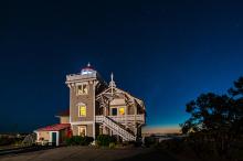 dusk at the lighthouse