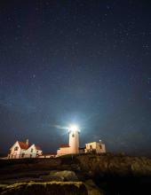 stars over the lighthouse