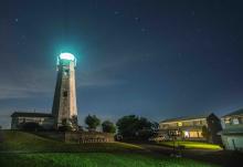 nighttime at the lighthouse
