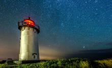 close up of the lighthouse