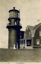 people at the lighthouse