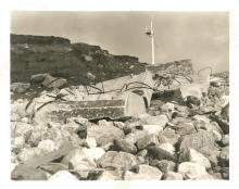 damaged building