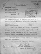 beginning of the correspondence 