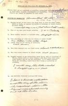 first page of the report