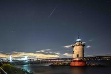 nighttime at the lighthouse