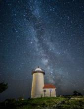 stars over the lighthouse