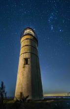 close up of the lighthouse