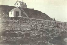 Boat house and dwelling 