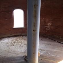 center post of lighthouse