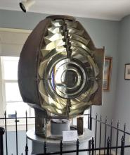 fresnel lens in museum