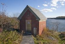 Squirrel Point oil house