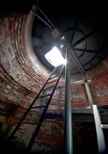 staircase in lighthouse