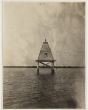 wooden minor aid to navigation
