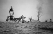 Maumee Bay Straight Channel Range East Rear OH 1945.jpg