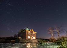 nighttime at the lighthouse